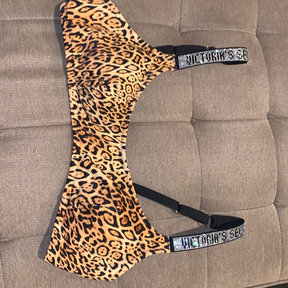 Victoria Secret leopard swim top